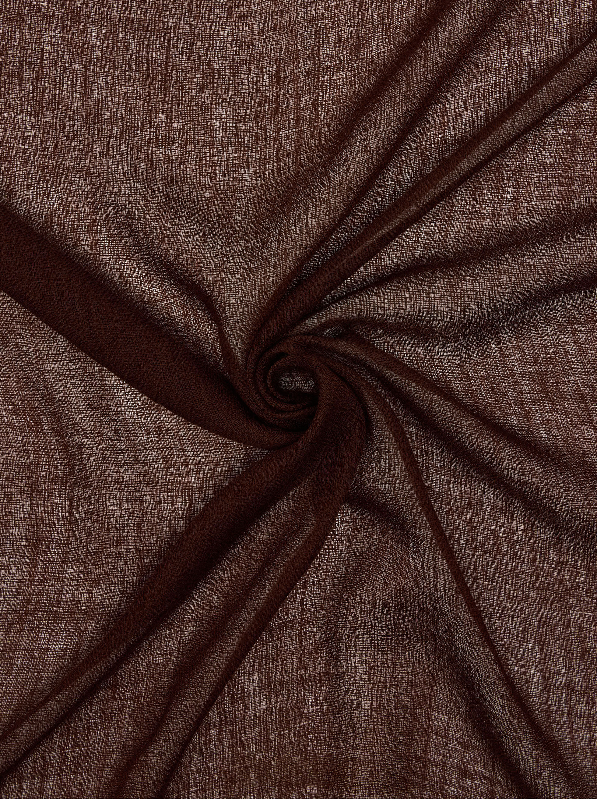 Pashmina aus Wolle mit Fransen