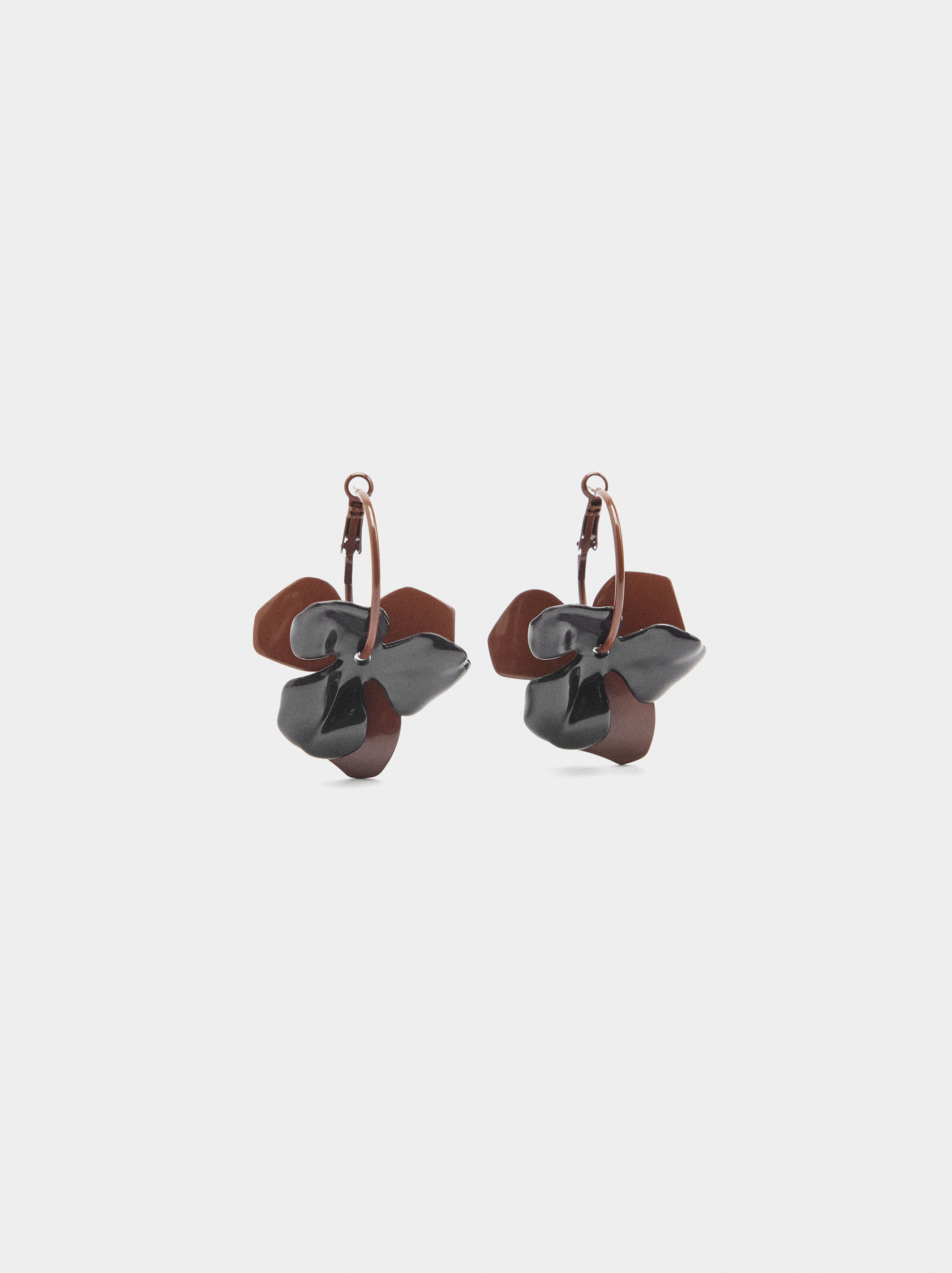 Blumenanhänger mit Emaille