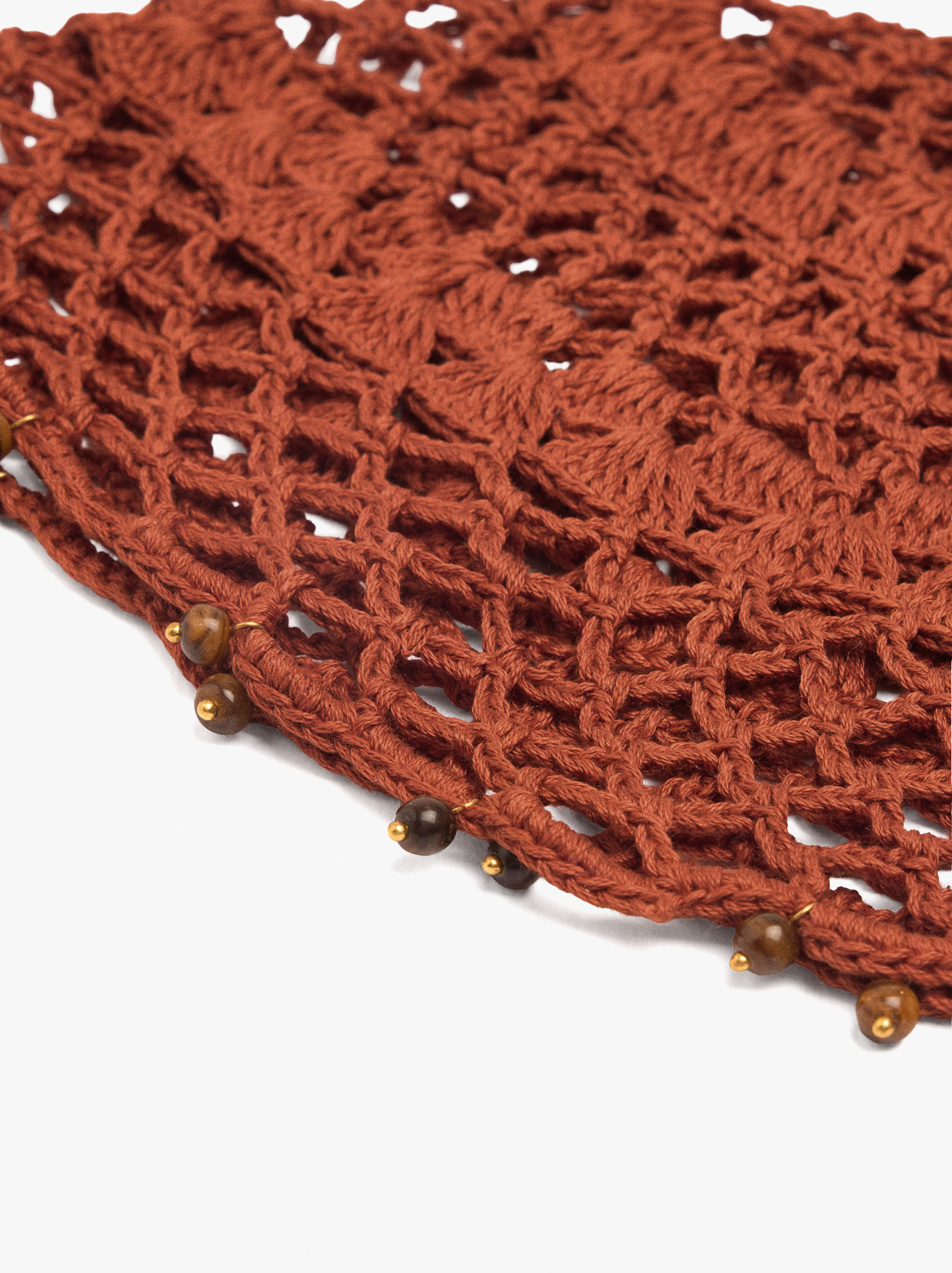 Strickmütze aus Baumwolle