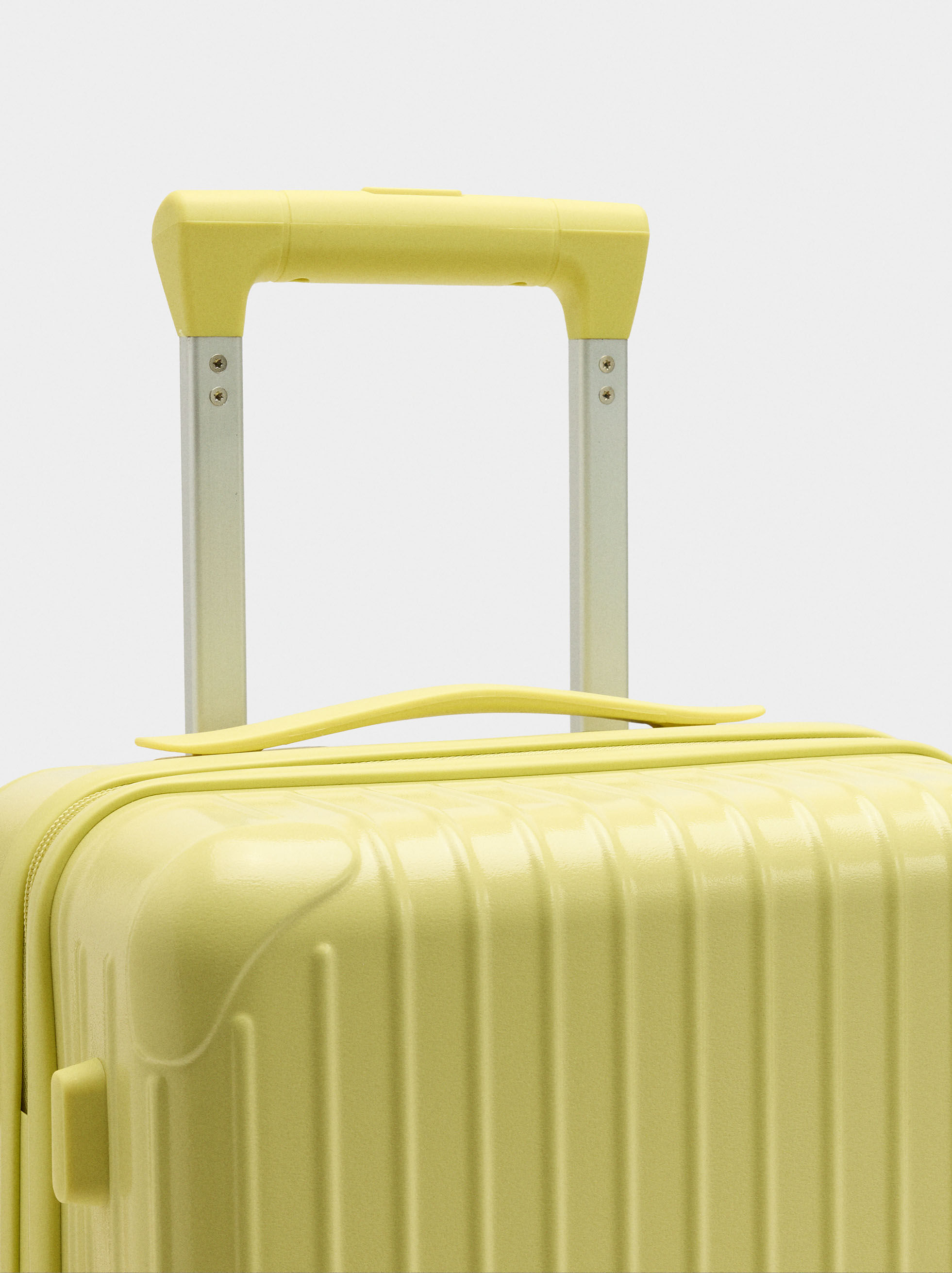 Reisekoffer mit Rillenmuster S