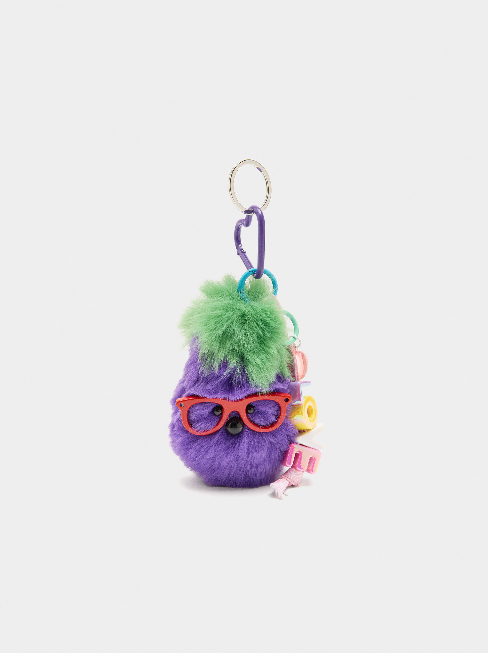 Anhänger Schlüsselanhänger Pompon LOVE