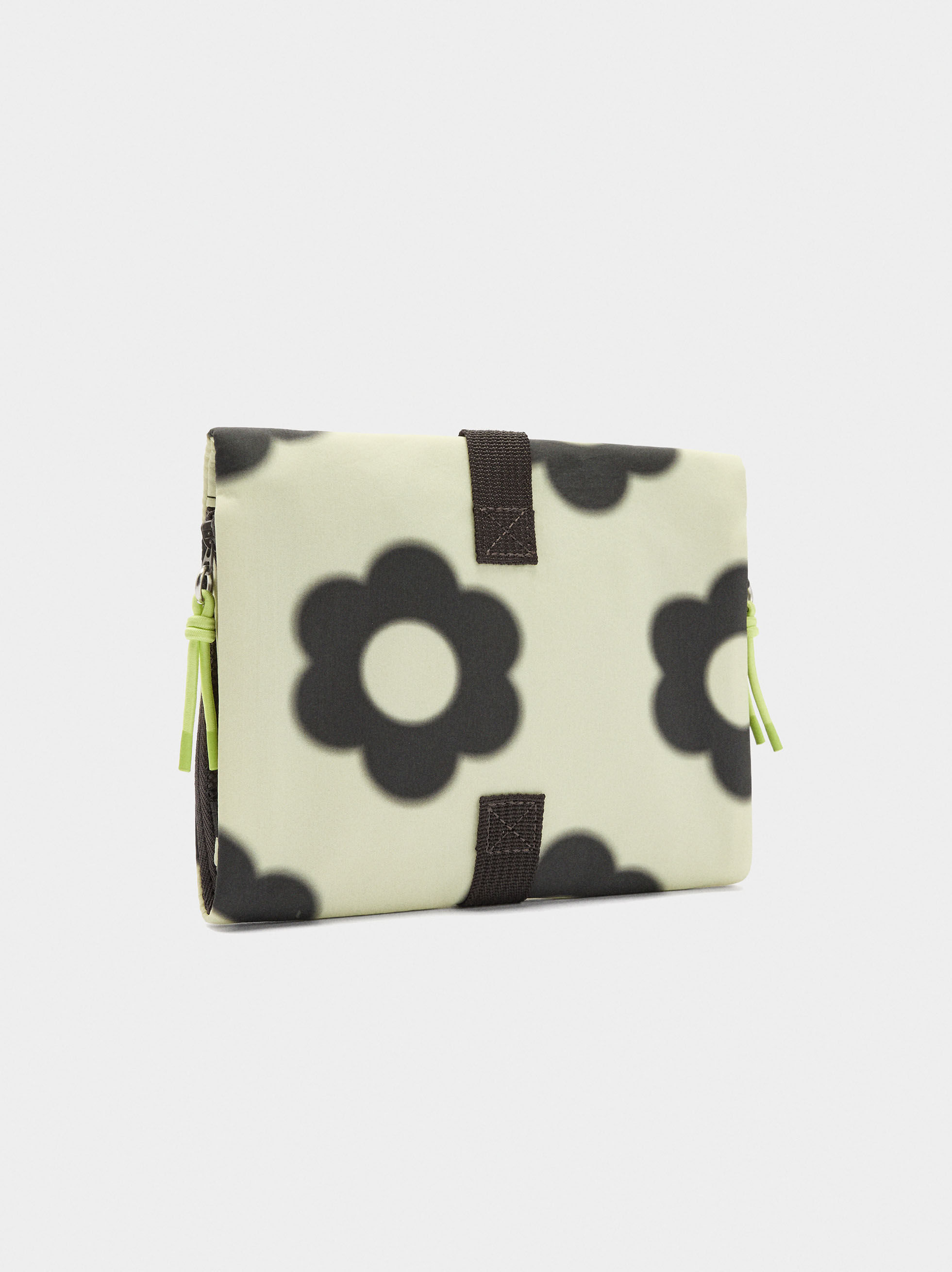 Multifunktionelle Nylon-Tasche mit Blumenmuster