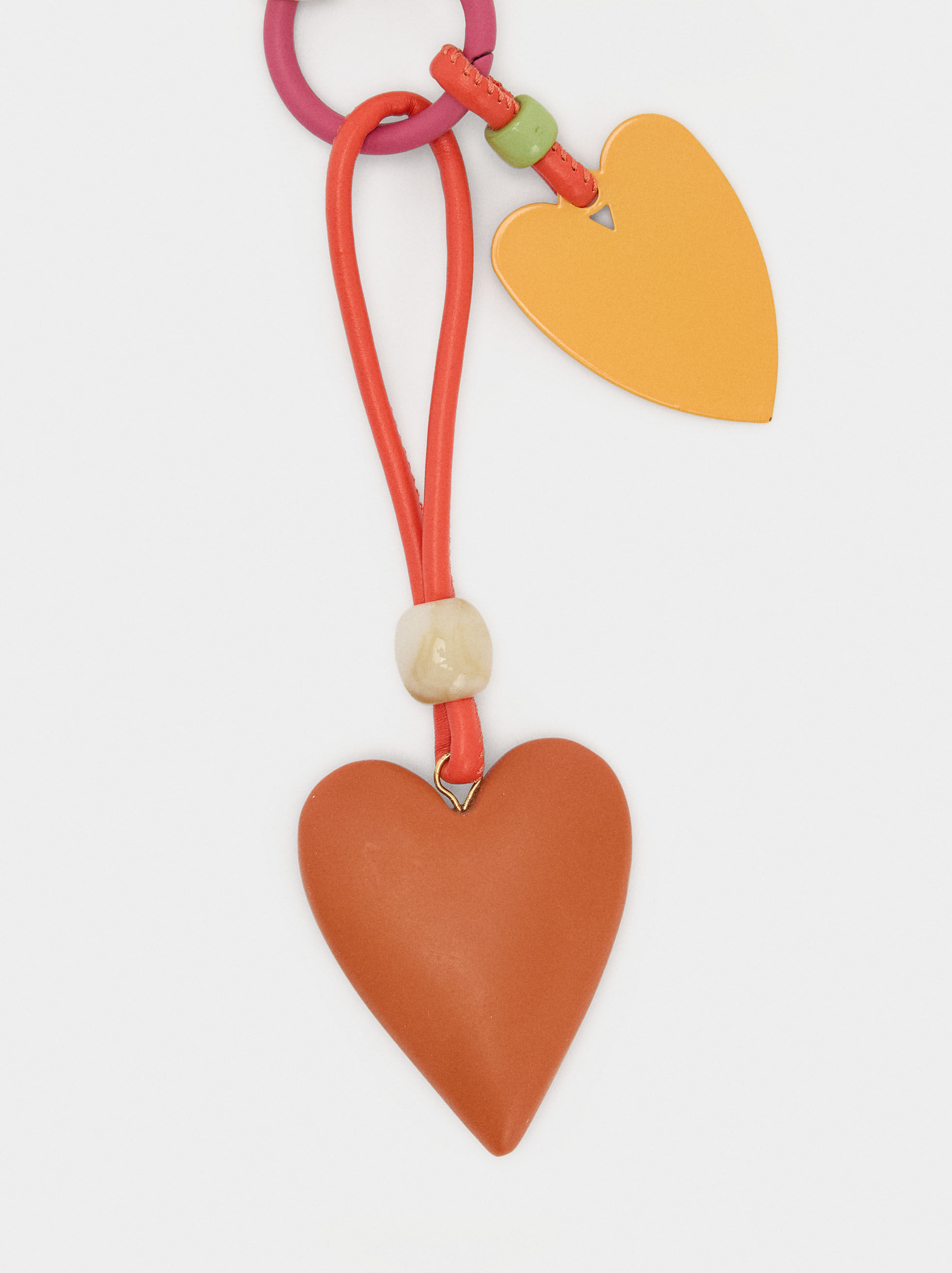 Schlüsselanhänger Charm Herzen