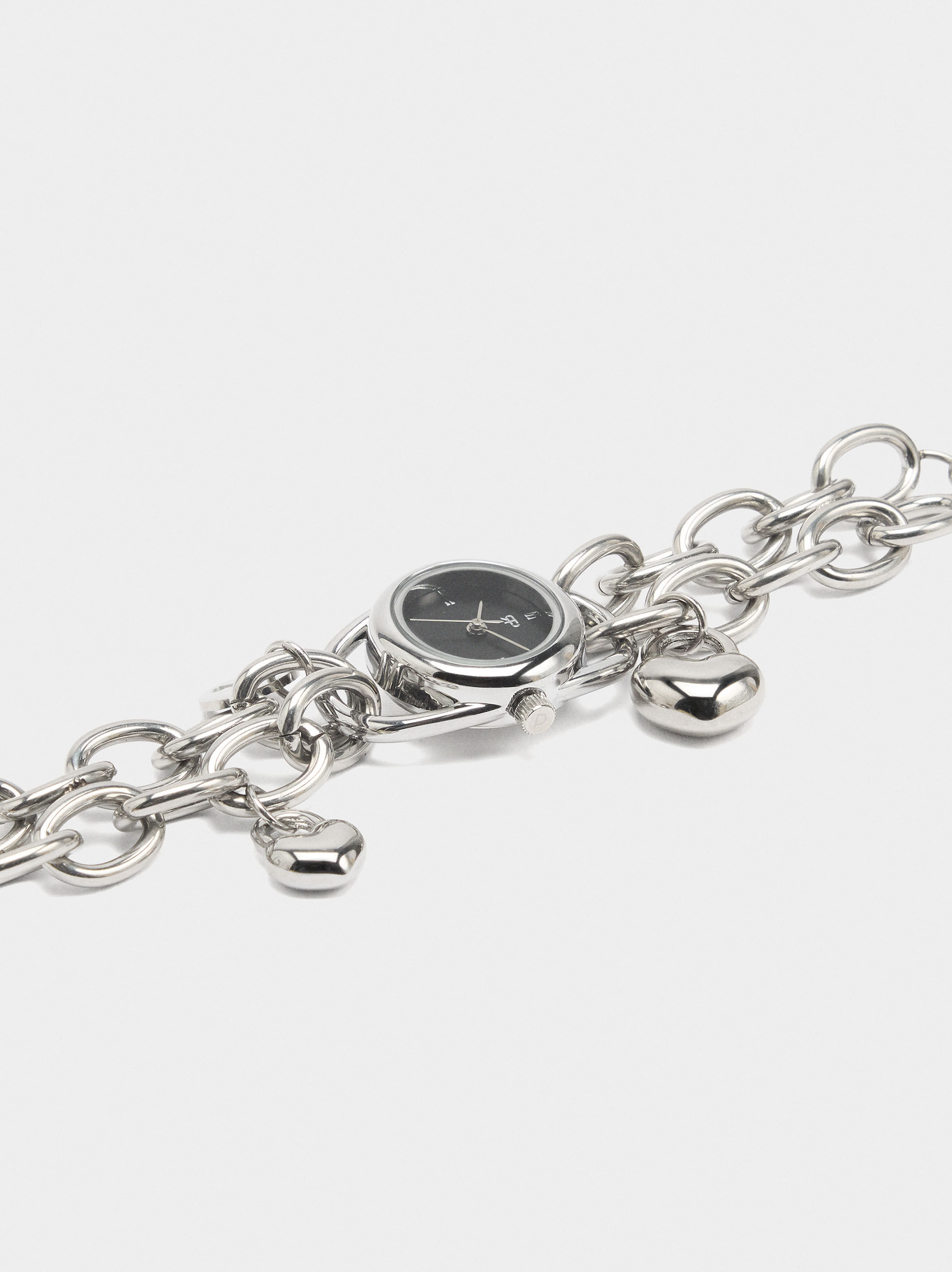 Armbanduhr mit Herzen