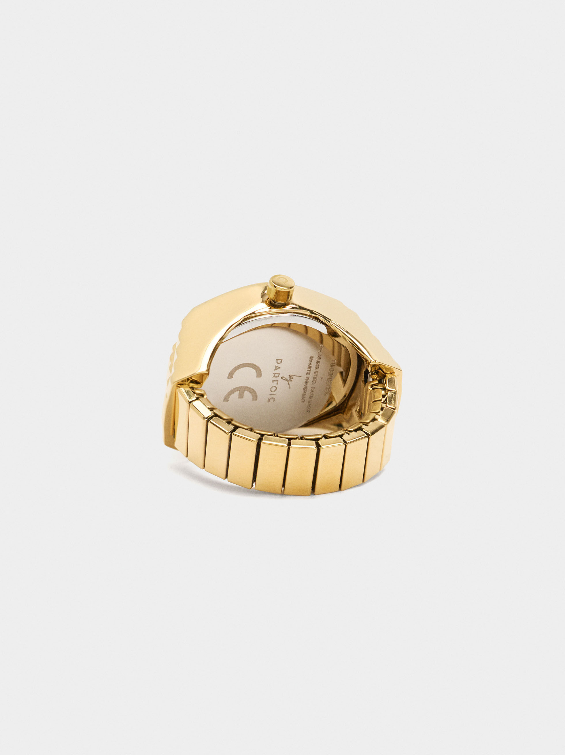 Goldener Armbanduhr