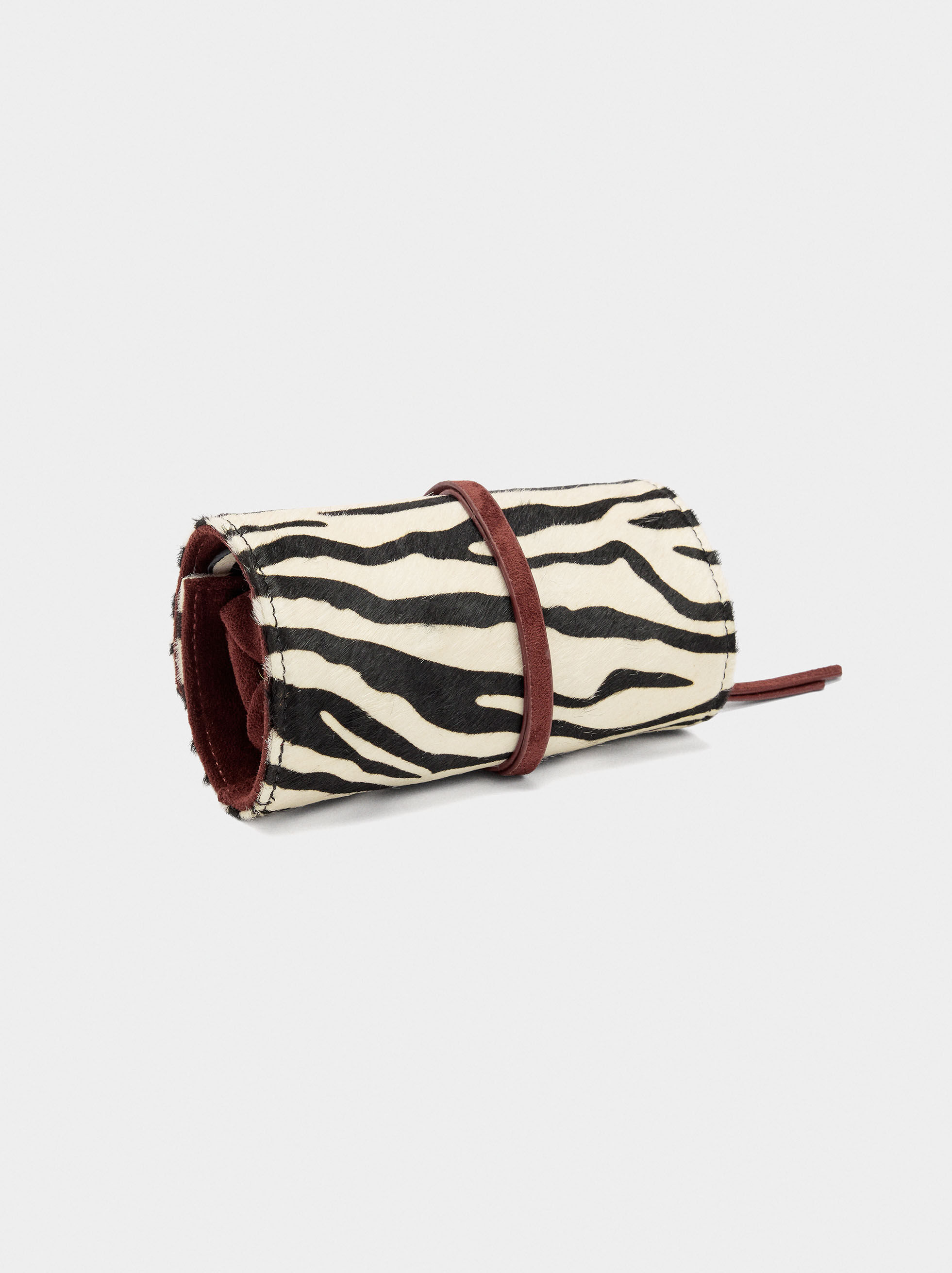 Gefütterter Rollschmuckkasten