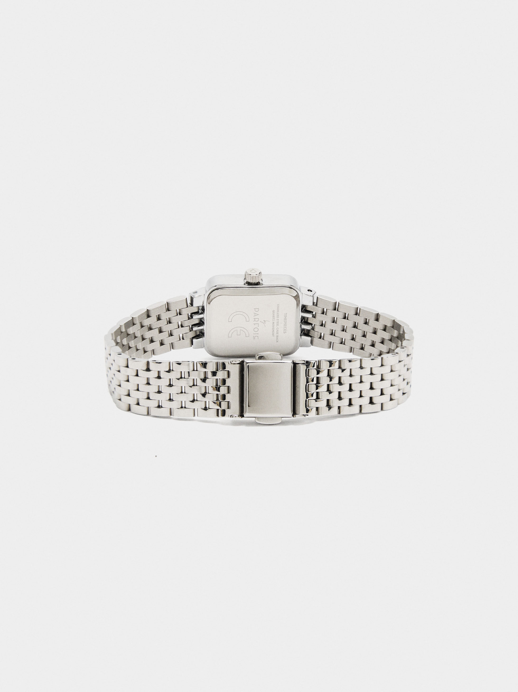 Quadratisches Armband aus Edelstahl