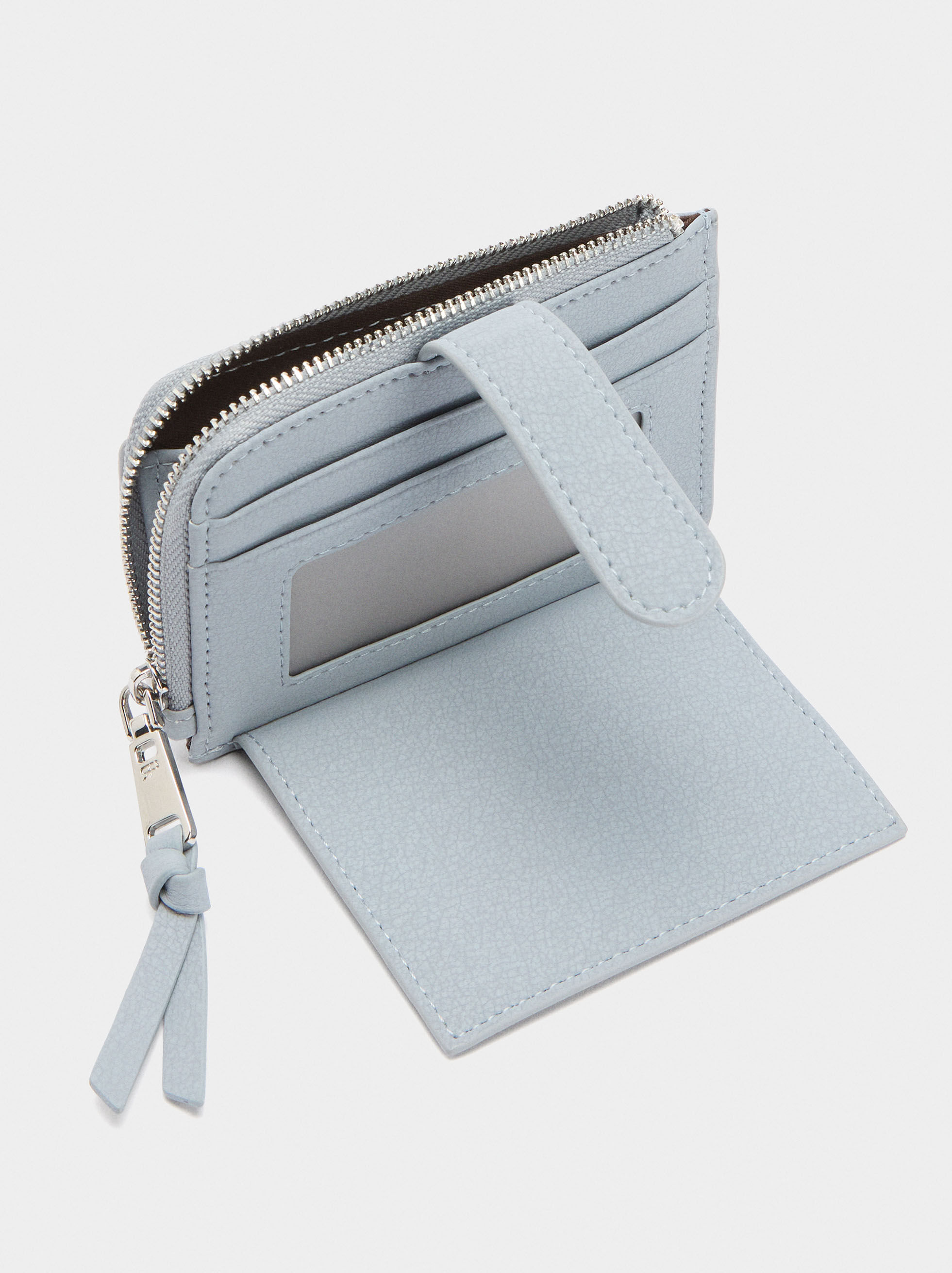Kartenhalter mit Textur und Klappe