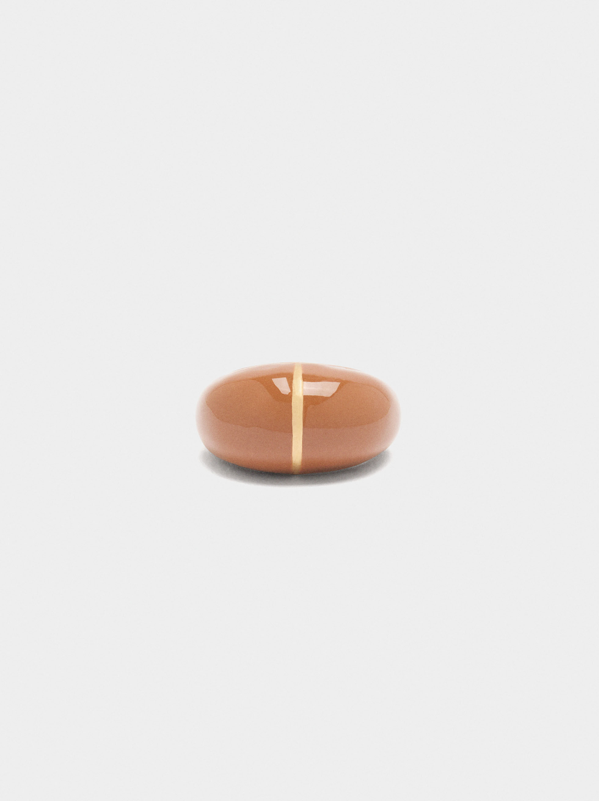 Runder Ring mit Emaille