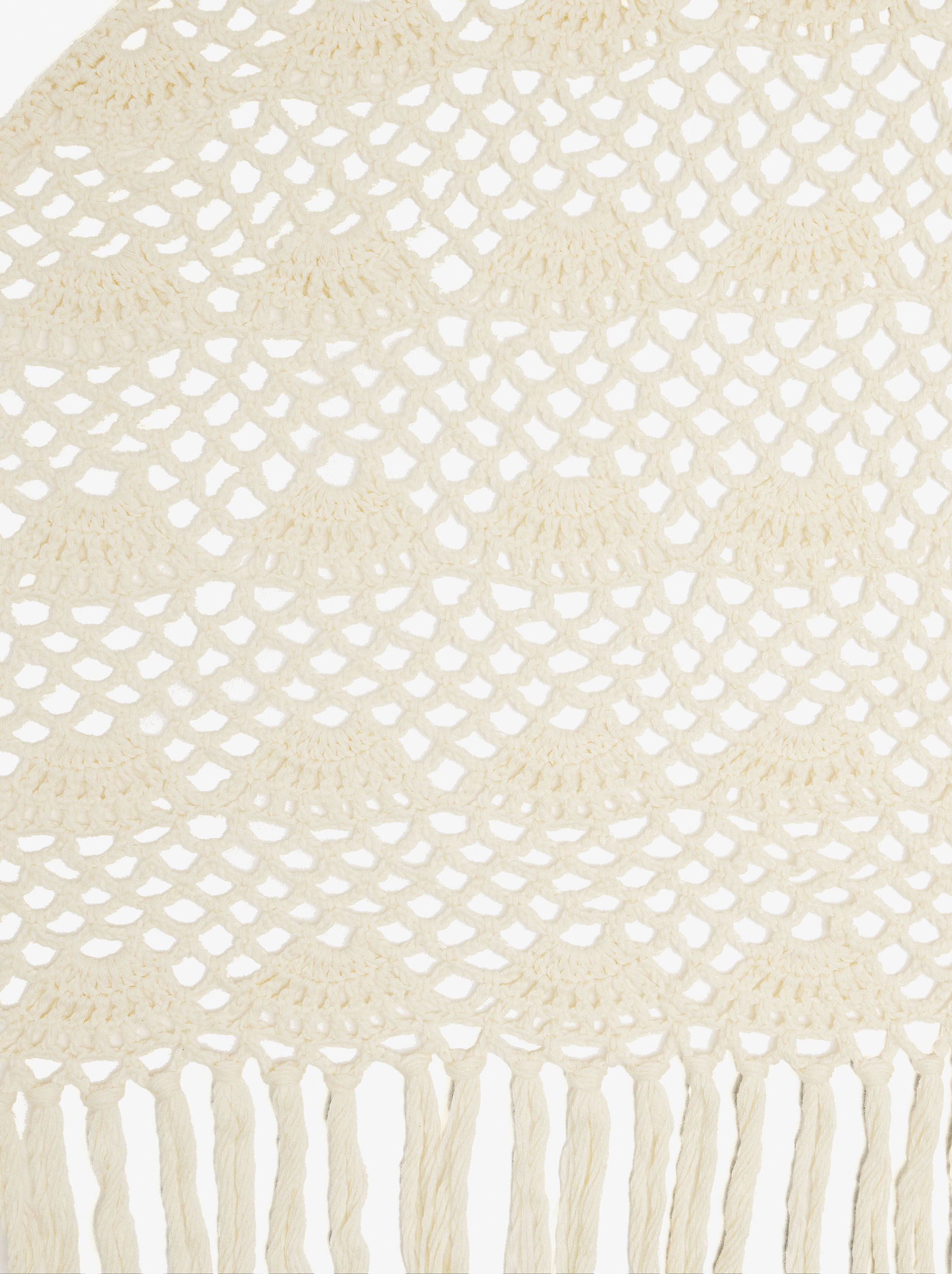 Strickschal aus 100 % Baumwolle