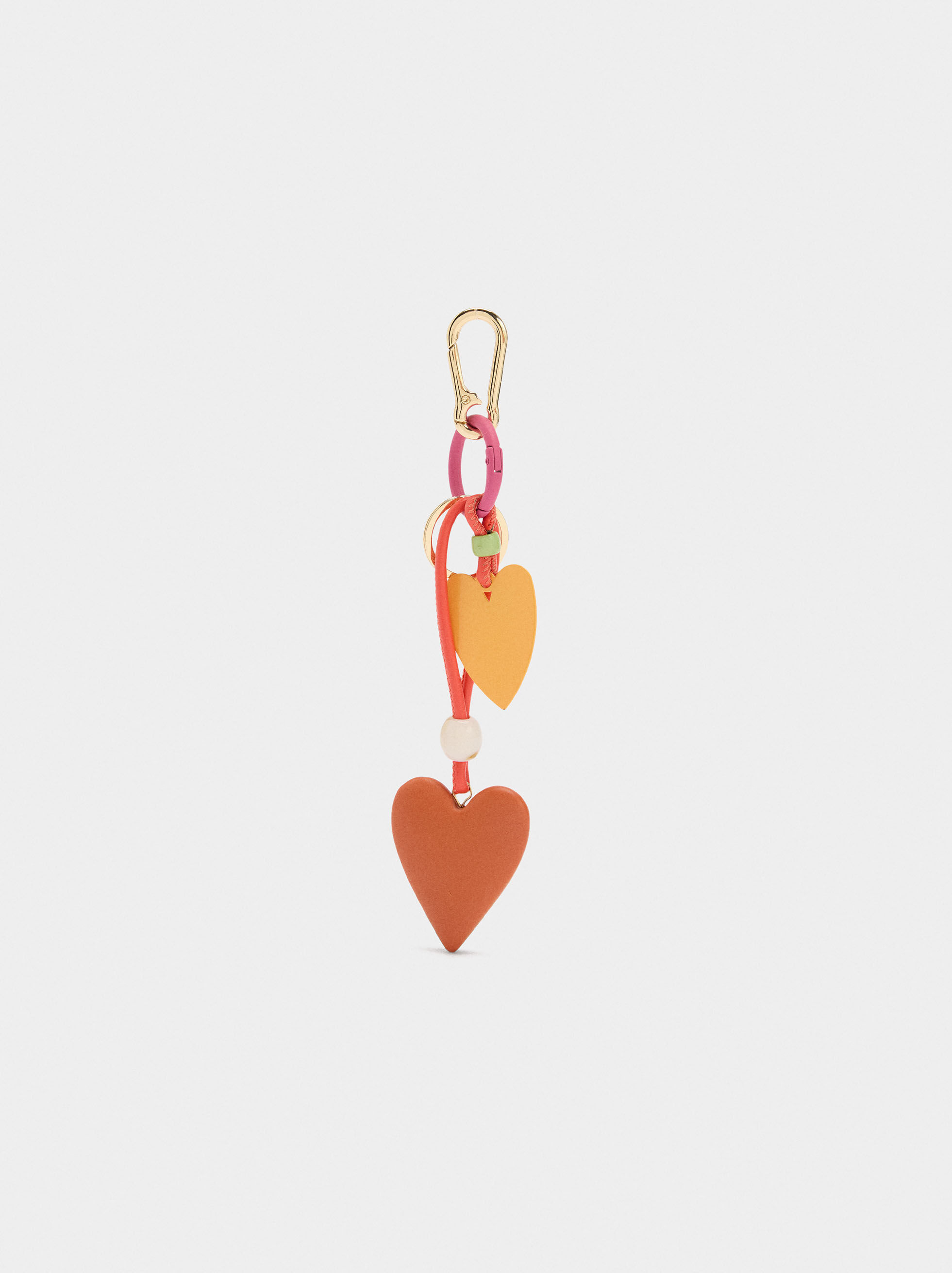 Schlüsselanhänger Charm Herzen