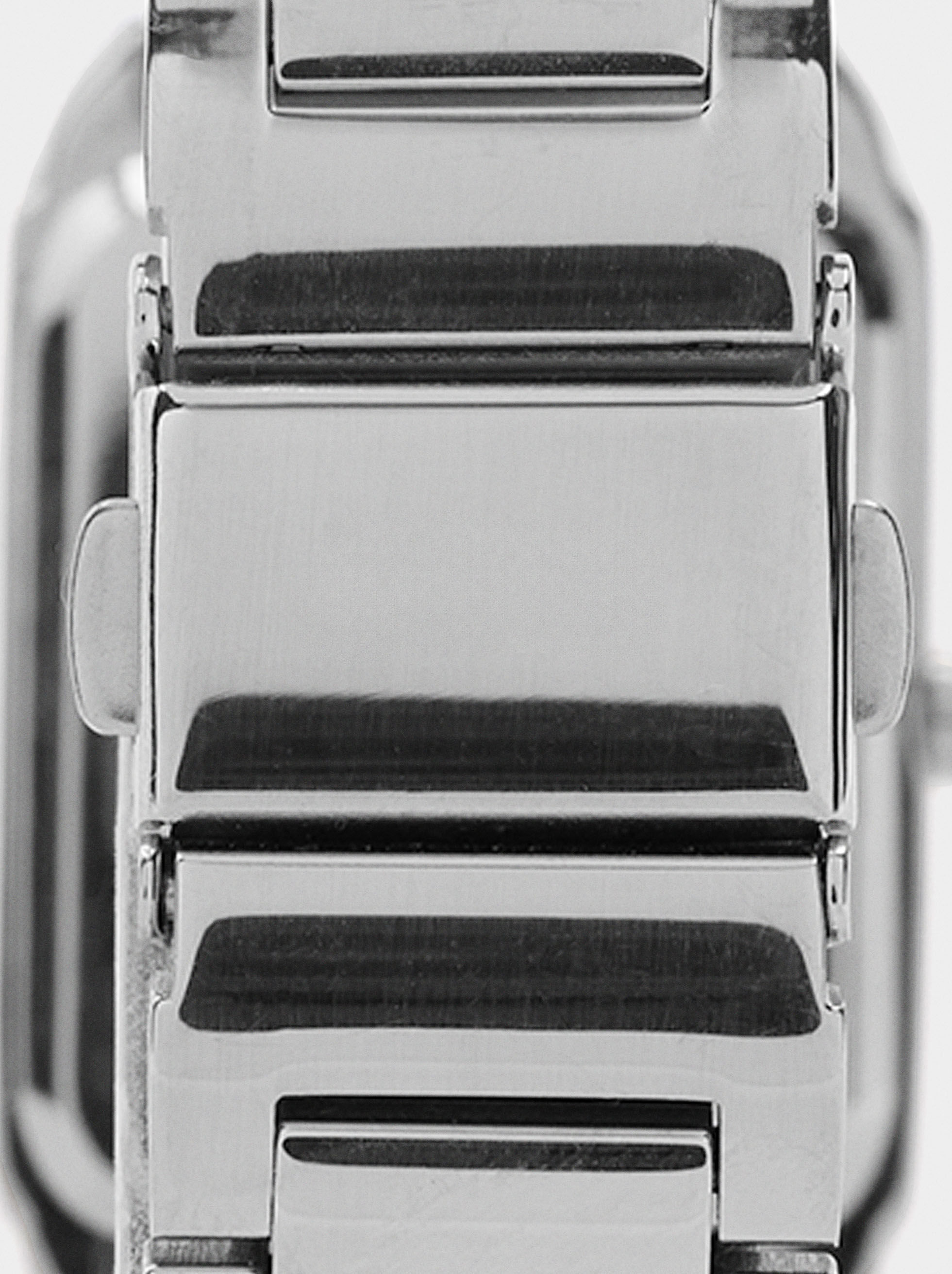 Quadratisches Armbanduhr aus Edelstahl