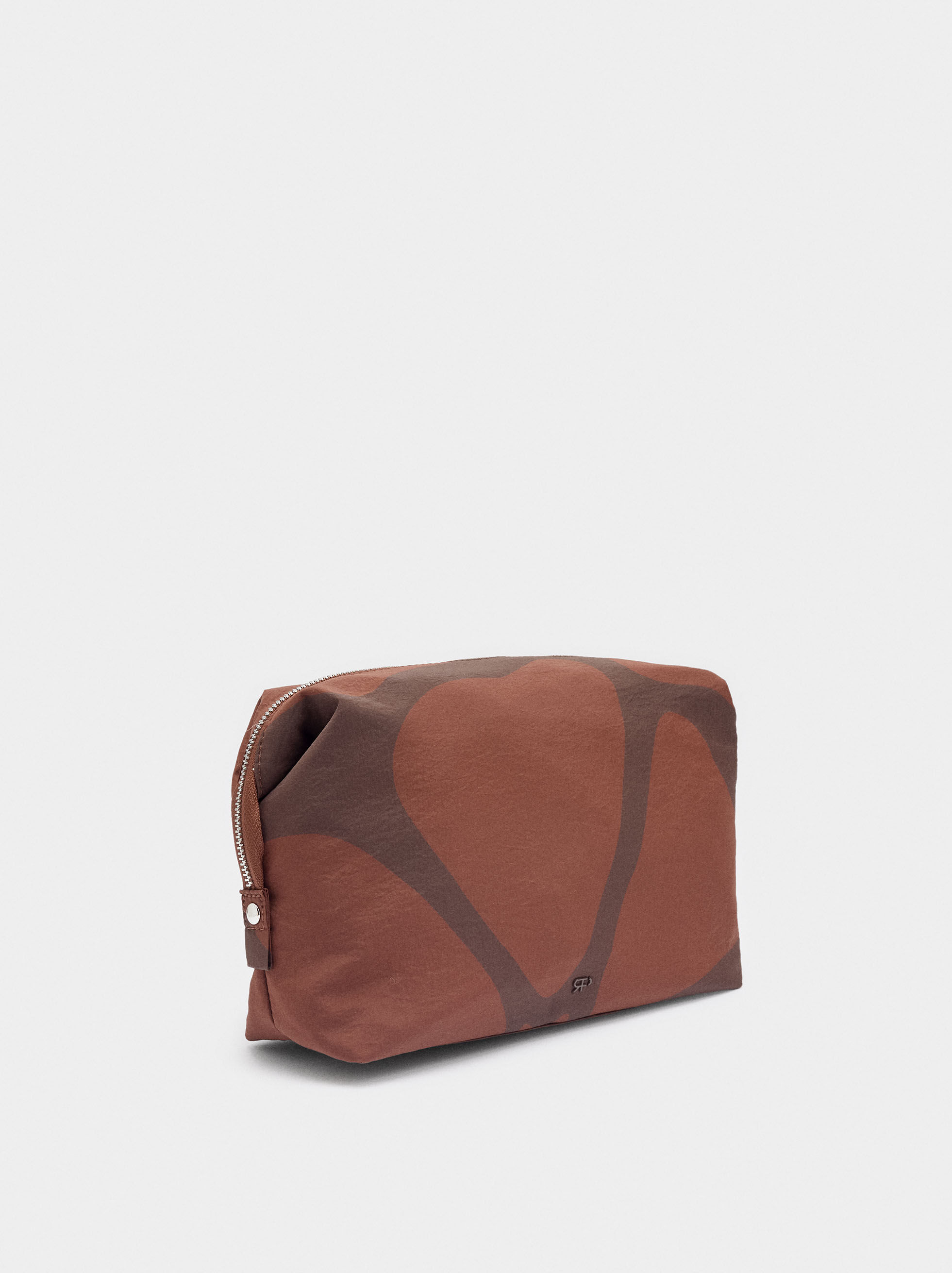 Gemusterte Nylonkosmetiktasche