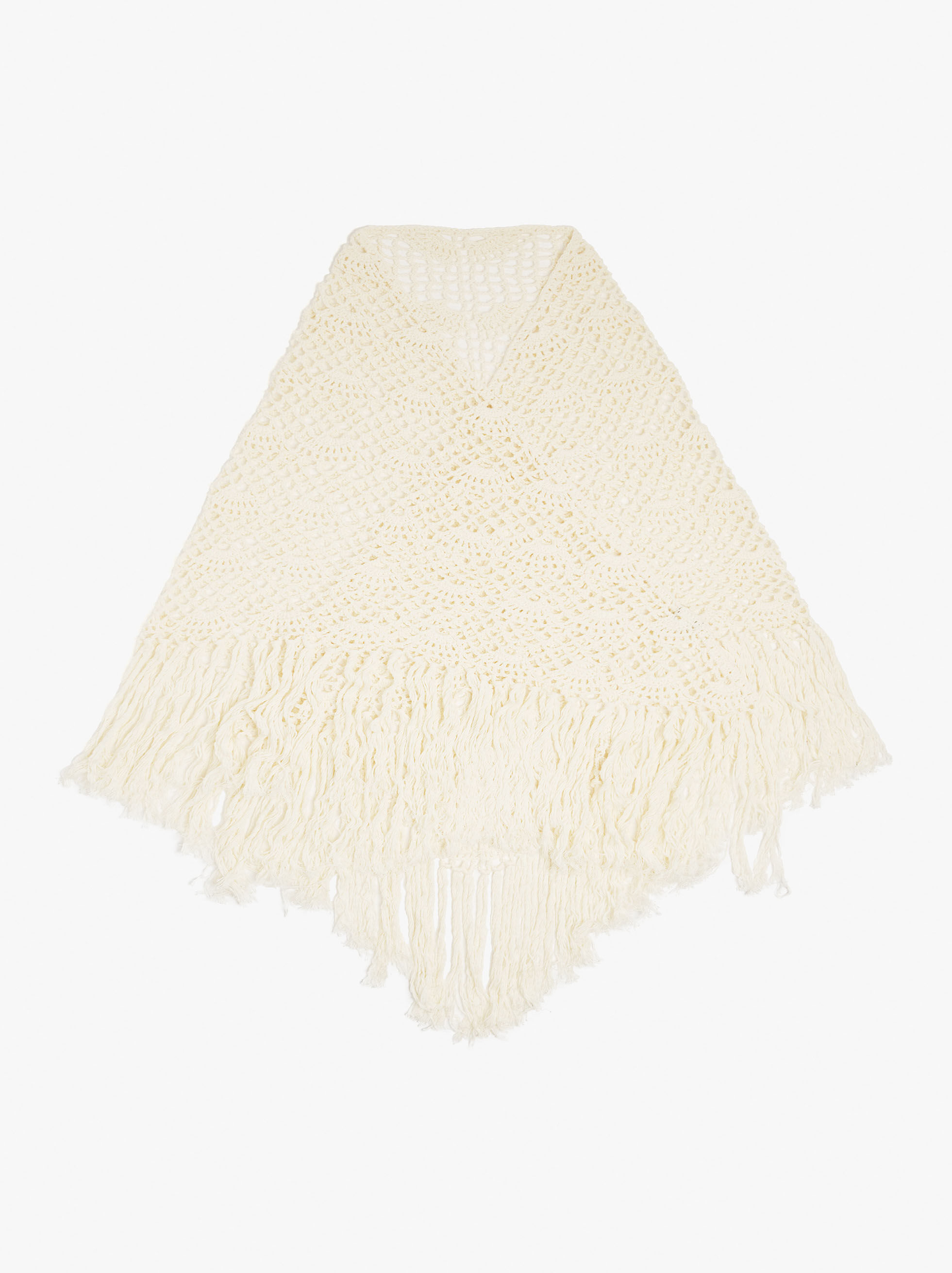 Strickschal aus 100 % Baumwolle
