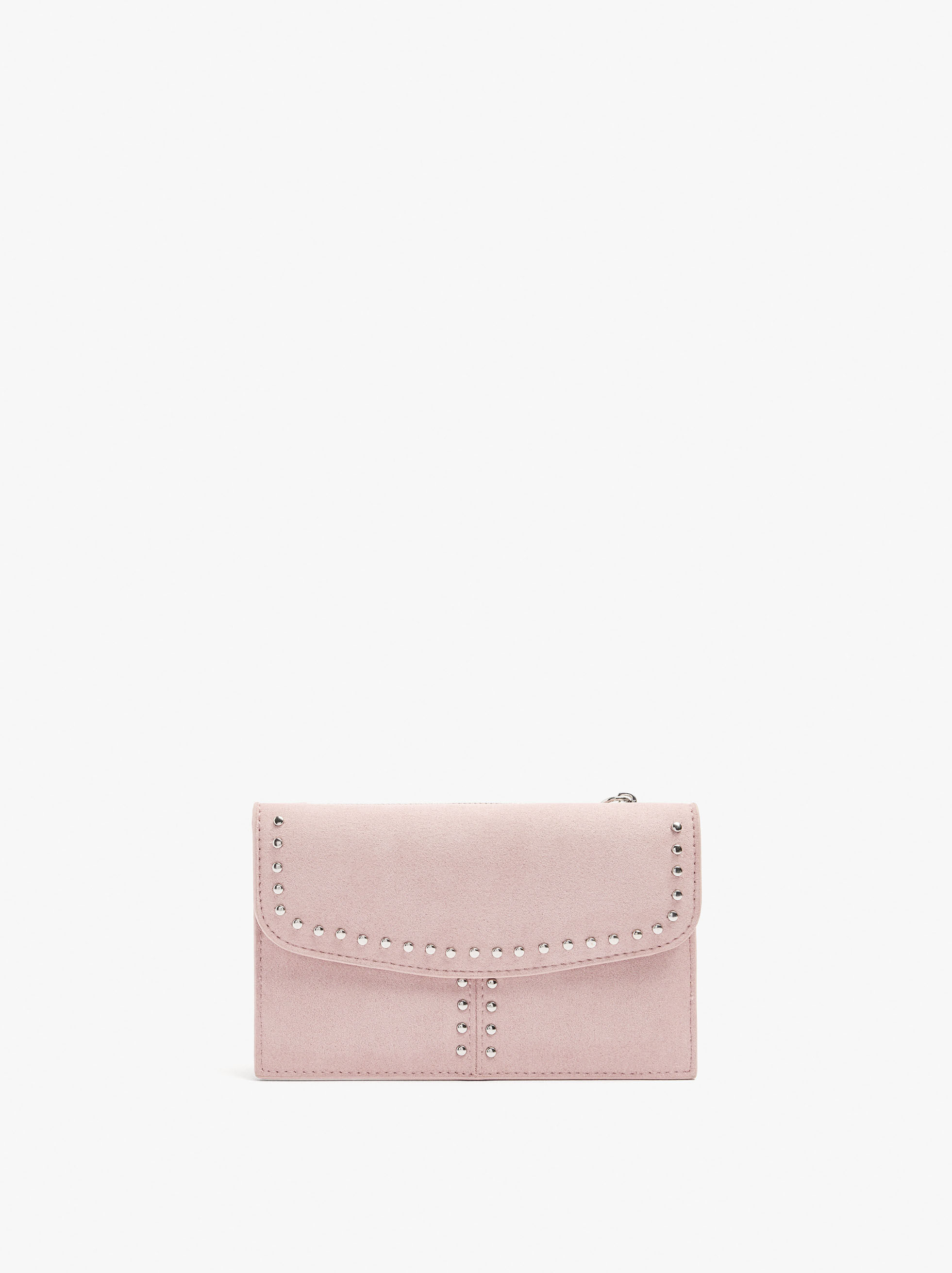 Multifunktionelle Tasche mit Nieten und Lederoptik